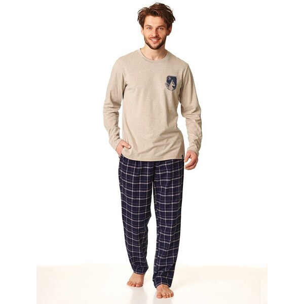Key Pánske pyžamo | béž MNS 864 45446131