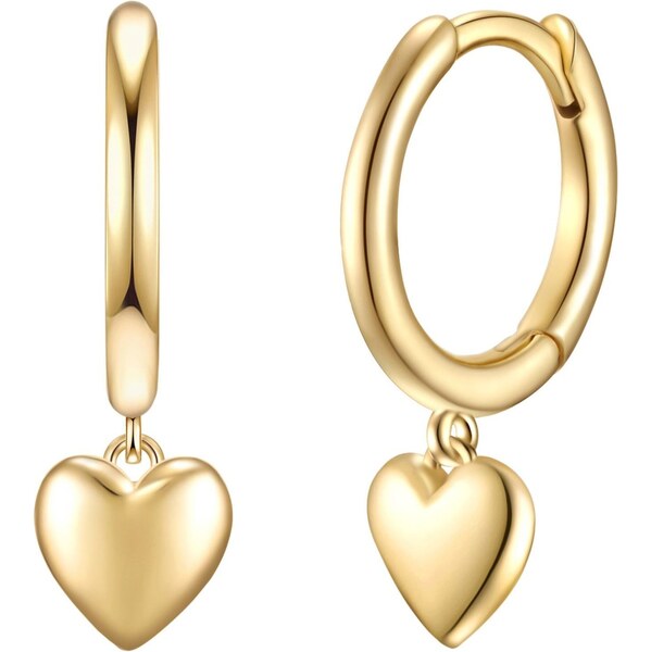 Glanzstücke München Náušnice zlatá žltá 66507513