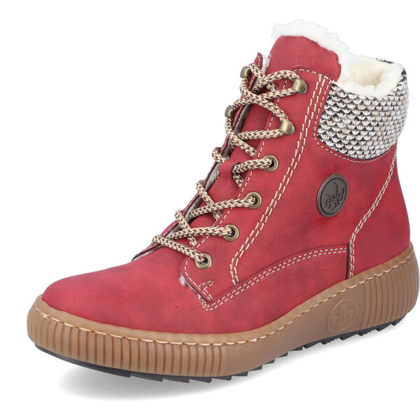 Členková obuv Rieker Z6620-33 červená 51275843