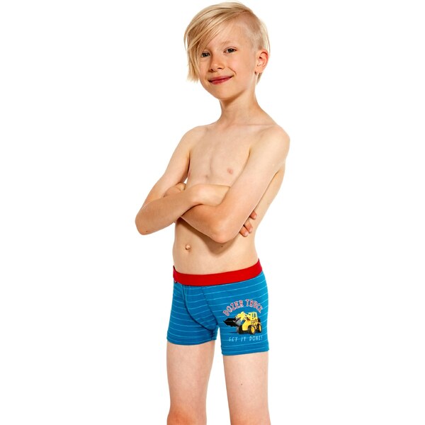 CORNETTE Chlapčenské boxerky 701/76 Dozer truck 2 58285555