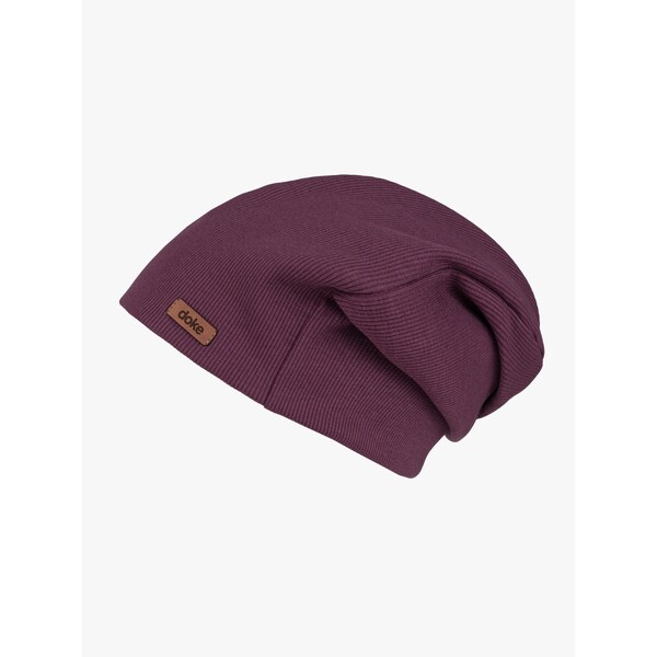 DOKE Detská čiapka organic rib violet 63477143