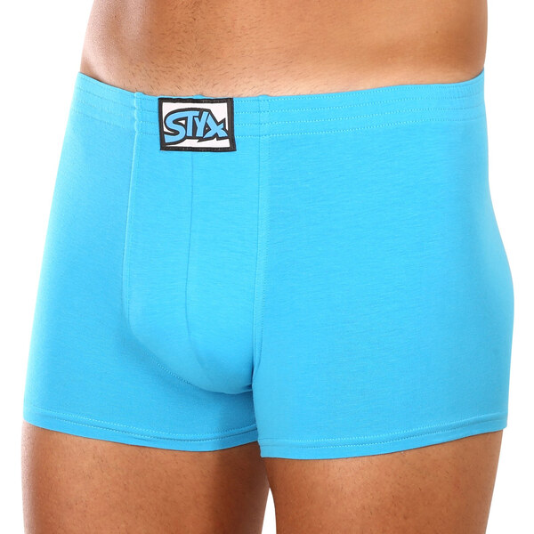 Pánske boxerky Styx klasická guma svetlo modré (Q1169) 45492734