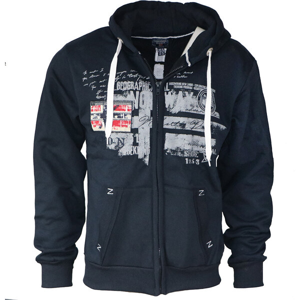 GEOGRAPHICAL NORWAY mikina pánska FOHNSON MEN nadmerná veľkosť 37205310