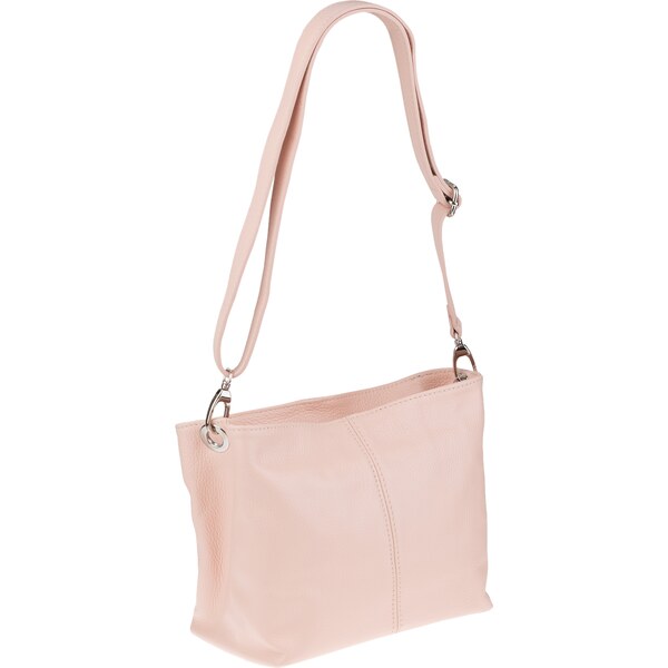 Ružová kožená talianska crossbody kabelka Batilda Rosa NovaKabelka.sk 28943841