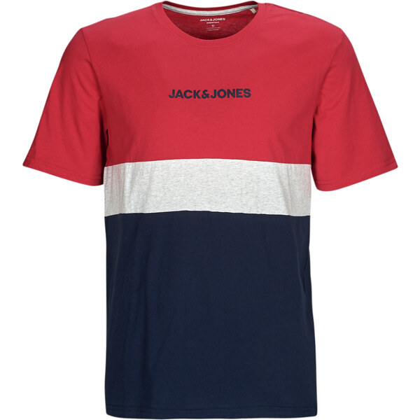Jack & Jones Tričká s krátkym rukávom JJEREID BLOCKING TEE SS Jack & 62497136