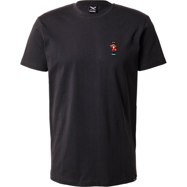 Iriedaily Tričko Nutcrax námornícka modrá / zelená / oranžová / 55566332