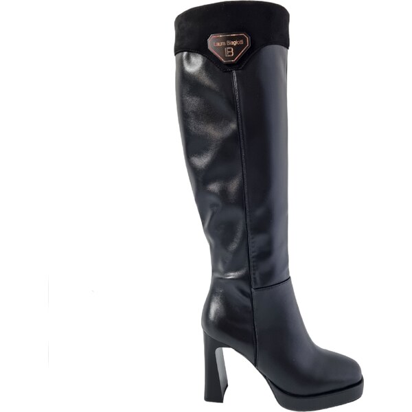 Čižmy Laura Biagiotti Black Kid 56369426