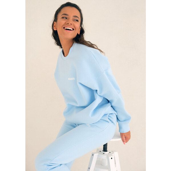 Mosquito Dámska tepláková mikina Pure Baby Blue modrá, Farba 45537439