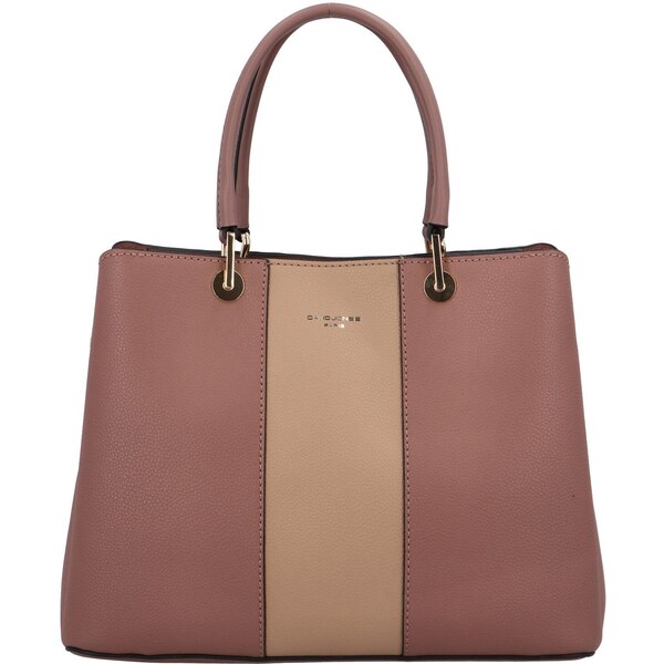 Dámska kabelka do ruky ružová - David Jones Erikala ružová 45656783