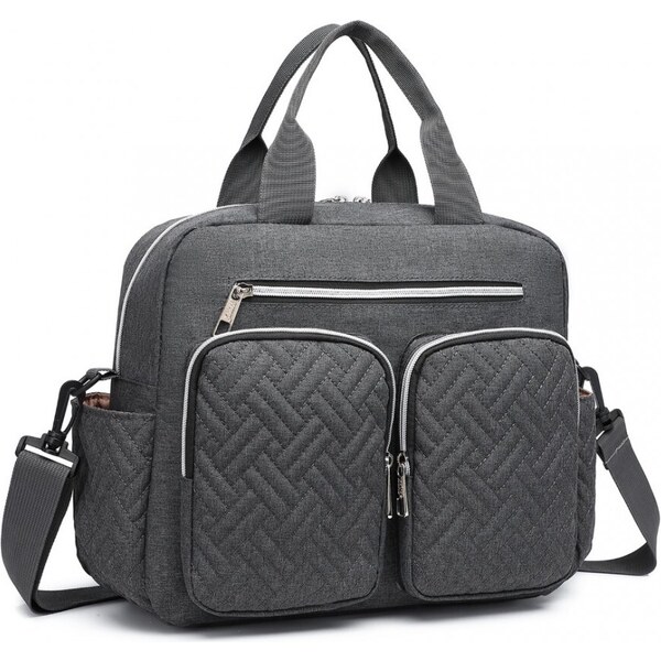 KONO prebaľovacia taška na kočík EQ2248 - tmavošedá - 10L 67195009