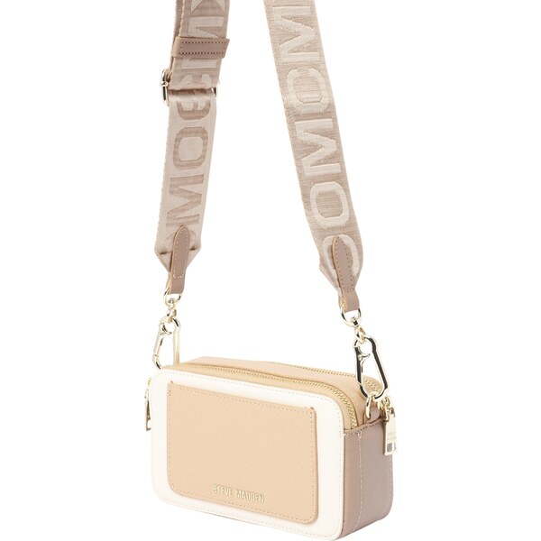 STEVE MADDEN Taška cez rameno Brisa piesková / biela 46248251