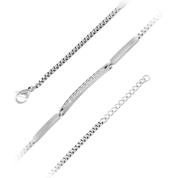 Dámsky náramok z chirurgickej ocele CARRINE 45620214