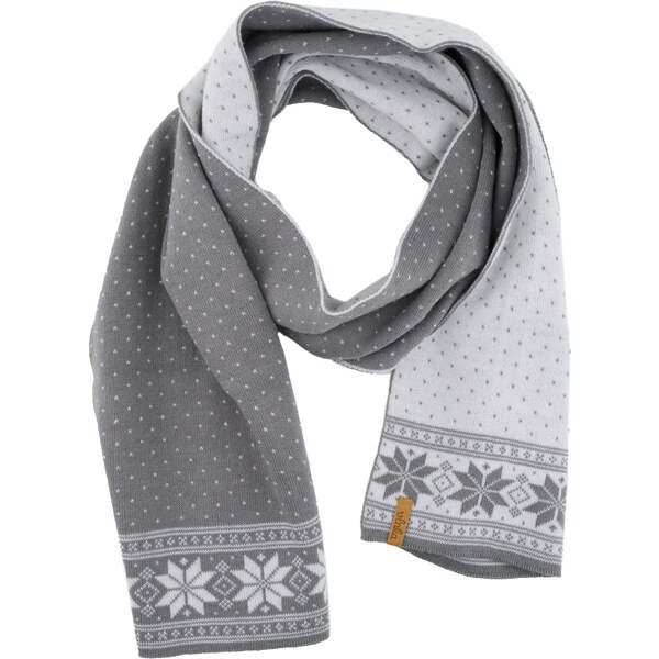 Vlnený šál Vlnka B03 sivá veľkosti oblečenia Uni 45515780