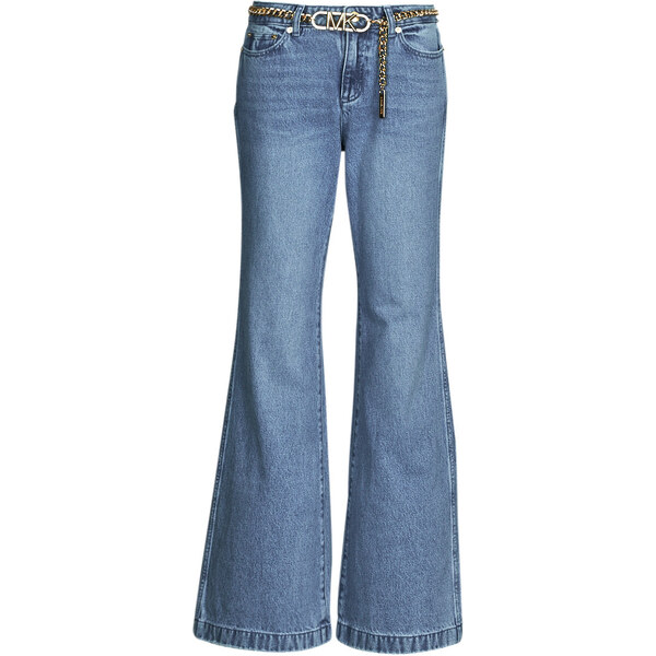 MICHAEL Michael Kors Rifle flare / široké FLARE CHAIN BELT DNM JEAN 62496718
