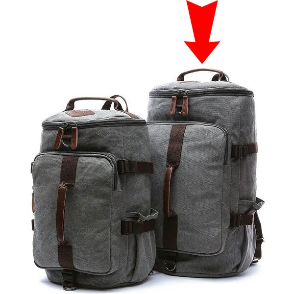 Glara Velká cestovná taška a batoh 2in1 45688093