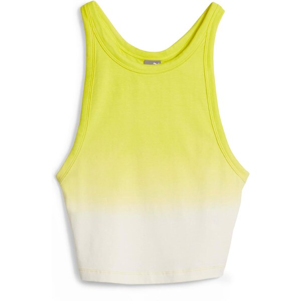 PUMA Športový top LEMLEM žltá / biela 54251485