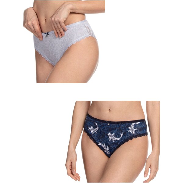 LAMA Dámske nohavičky L 1446BI 2-pack 58283746