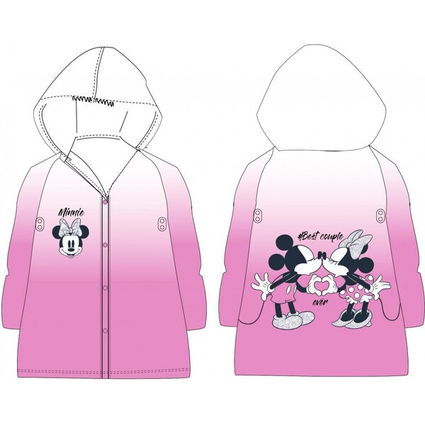 E plus M Dievčenská pláštenka Minnie Mouse - Best Couple Ever 45699031