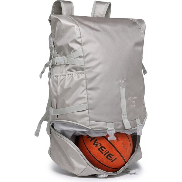 KONO Batoh - veľkoobjemový športový, šedý 46512808