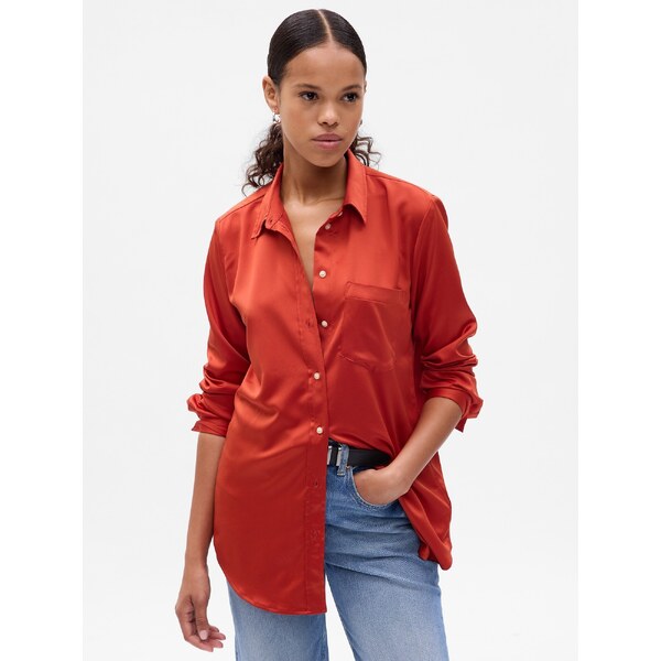 GAP Dámska Saténová košeľa 742560-04 66267784
