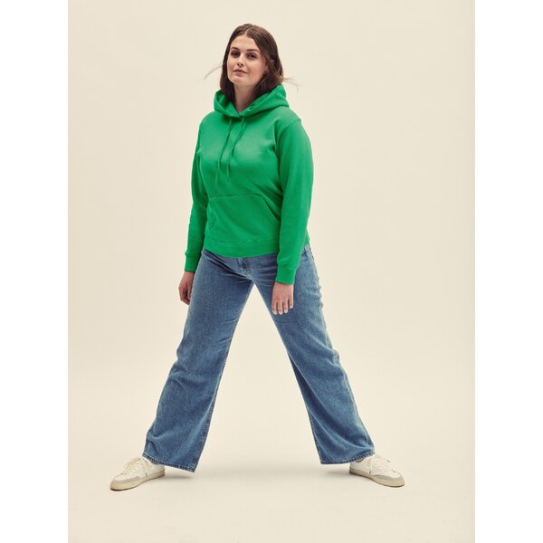 Zielona bluza z kapturem Hooded Sweat Fruit of the Loom 50521883