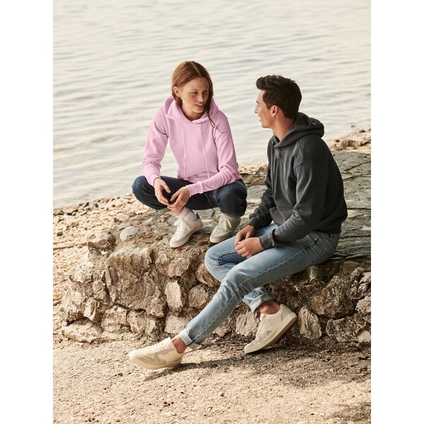 Pink Hooded Sweat Fruit of the Loom 50654951