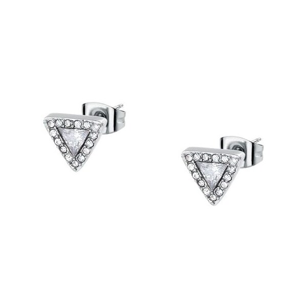 Morellato Slušivé oceľové náušnice Trilliant SAWY05 66583379