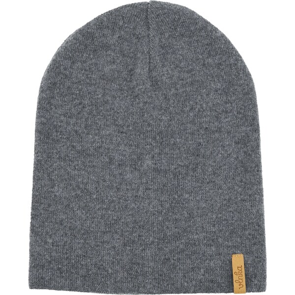 Vlnená čiapka s kašmírom Vlnka V39 sivá 59808852