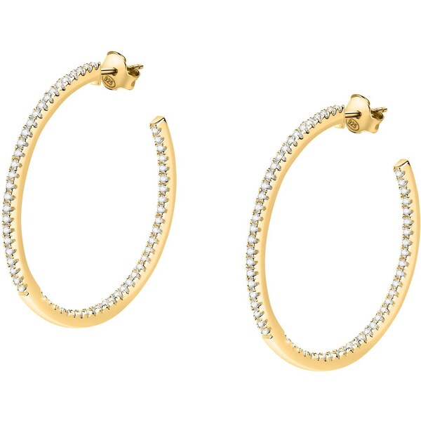 Morellato Trblietavé pozlátené kruhy so zirkónmi Tesori SAIW149 66594838