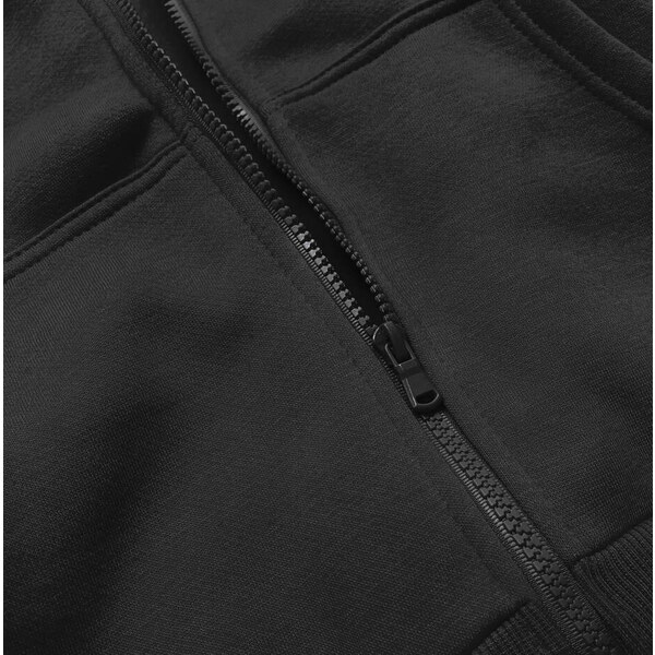 J.STYLE Čierna dámska športová mikina (W03-3) 65955233