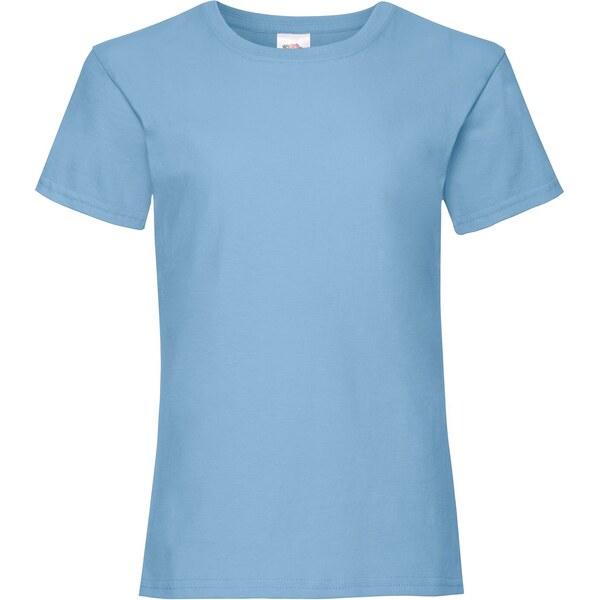 Valueweight Fruit of the Loom Girls T-shirt 50521768
