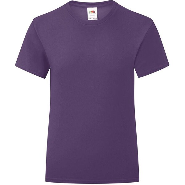 Iconic Fruit of the Loom Girls T-shirt 50521796