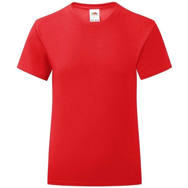 Iconic Fruit of the Loom Red T-shirt 50574740