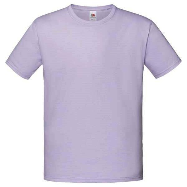 Lavender Childrens Fruit of the Loom Combed Cotton T-shirt 50574677