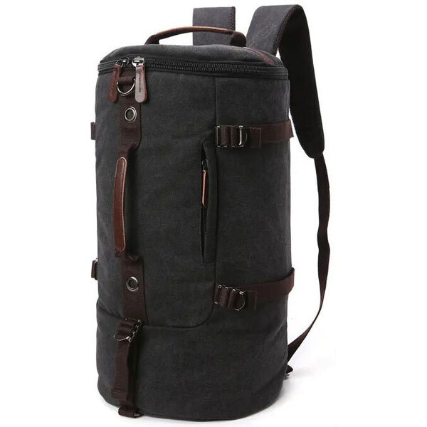 Glara Plátená cestovná taška a batoh 2v1 45757645