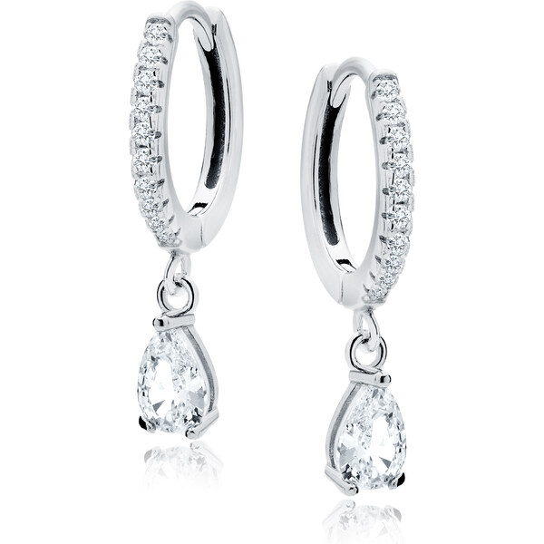 Olivie Strieborné krúžky KVAPKA 7848 46103471