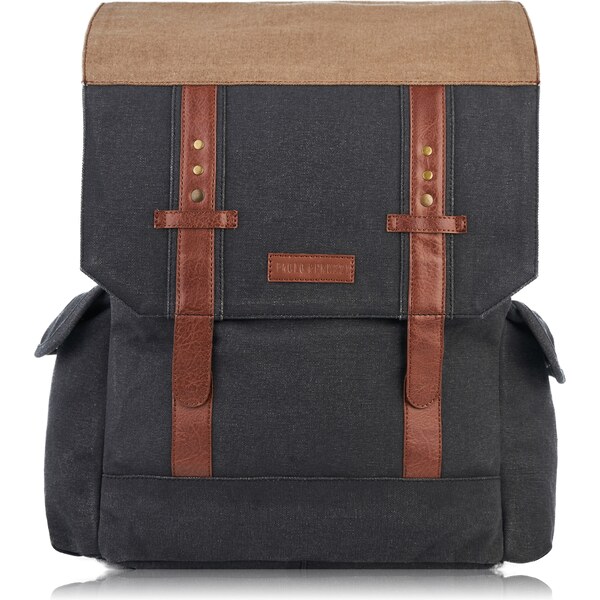 PAOLO PERUZZI Pánsky batoh na notebook A4 | tmavomodrá E-03-MC 45794353