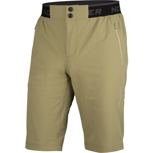 Northfinder Pánske strečové kraťasy ROBERTO zelená 23257469