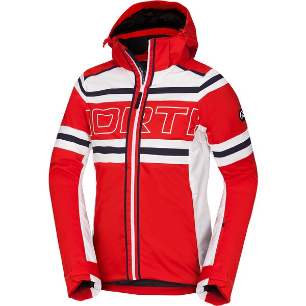 Northfinder Pánska trendová lyžiarska zateplená bunda s plnou výbavou 27722100