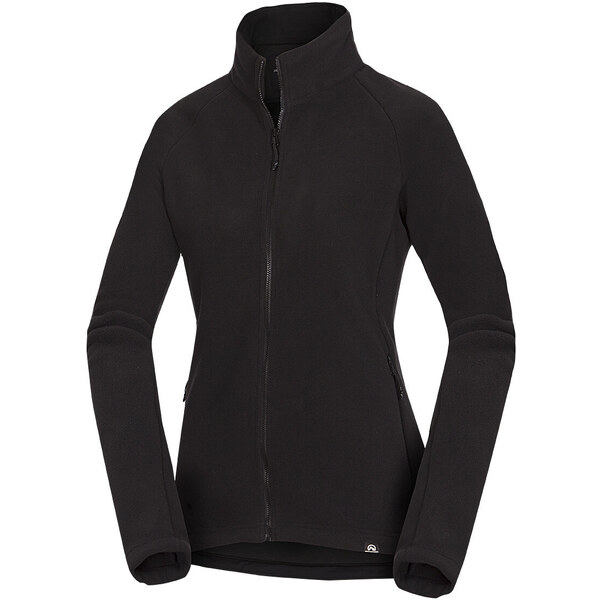 Northfinder Dámska fleecová mikina Polartec PRIECNA čierna 28785003
