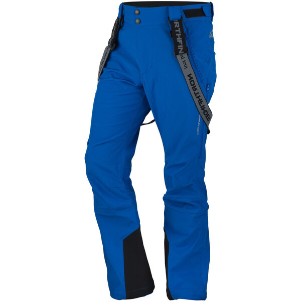 Northfinder Pánske lyžiarske softshellové zimné nohavice ISHAAN modrá 27434679