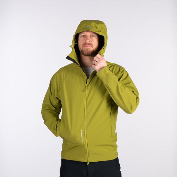 Northfinder Pánska softshellová bunda RALPH zelená 66433045