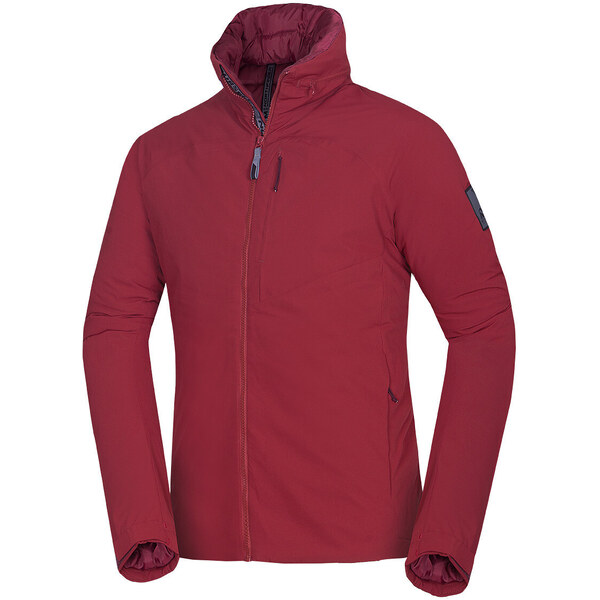 Northfinder Pánska mestská bunda vetruvzdorná SCOTT červená 45203134