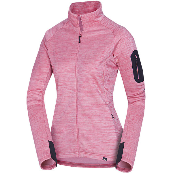 Northfinder Dámska fleecová mikina melanžová BERTHA coral 35826635