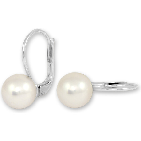 Soliter Nežné zlaté náušnice s pravými perlami 745 235 001 00397 66581629