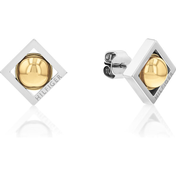 Tommy Hilfiger Moderné bicolor náušnice Framed Stones 2780791 66589650