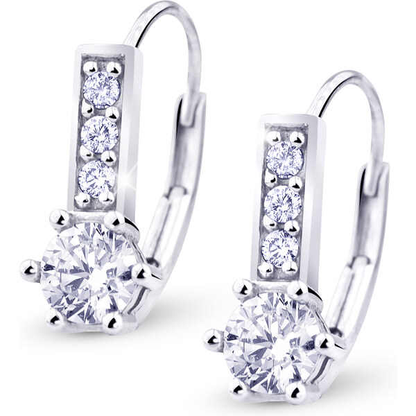 Cutie Jewellery Krásne visiace náušnice so zirkónmi Z8057-50-10-X-2 66587069