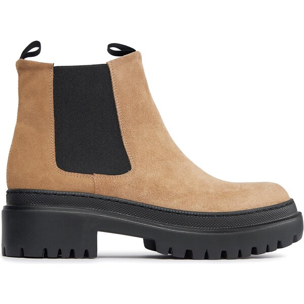 Členková obuv s elastickým prvkom Pollini 45867255