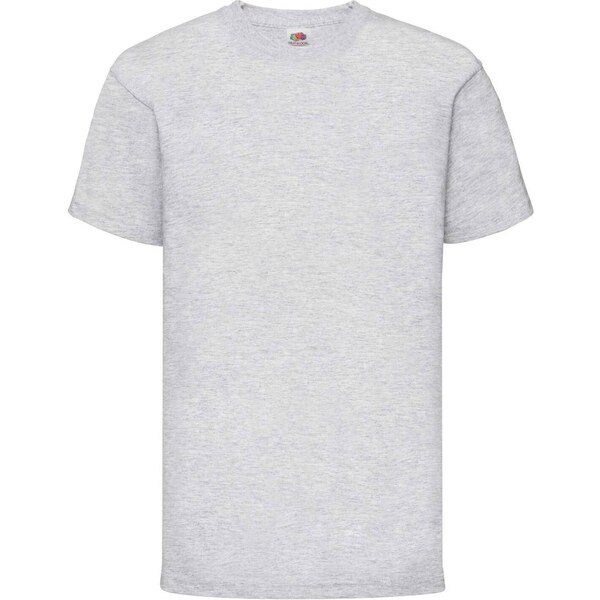 Fruit of the Loom Grey Cotton T-shirt 50576420