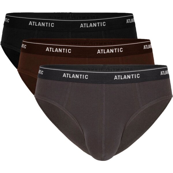 Atlantic Pánske slipy 3 pack 157/1 mix 58325697